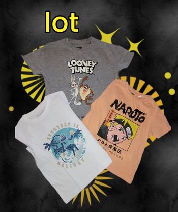 Lot 3 tee-shirt garçon 