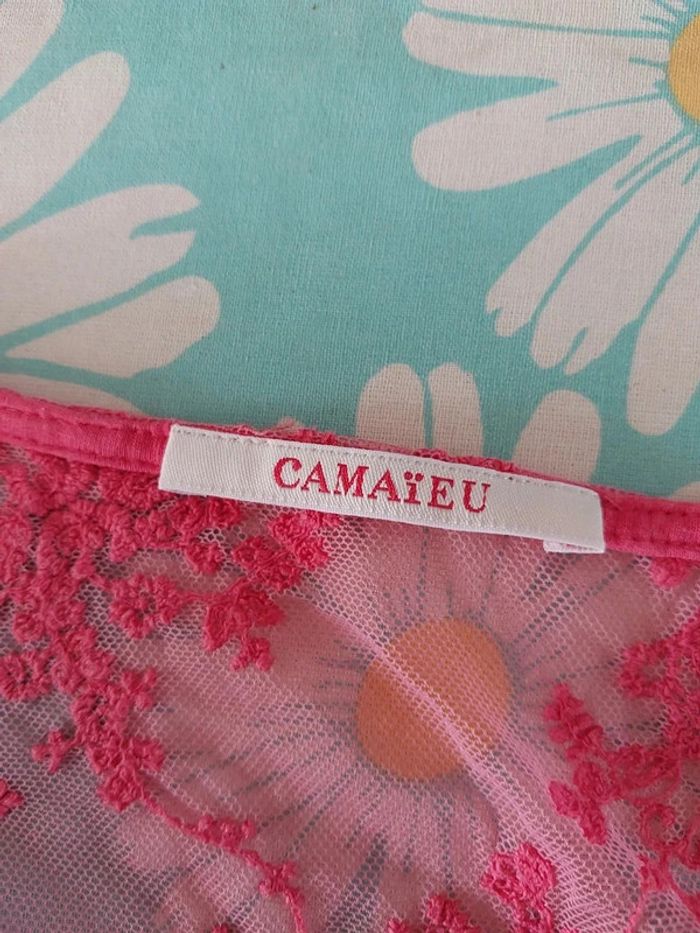T shirt Camaïeu taille M en très bon état. - photo numéro 3