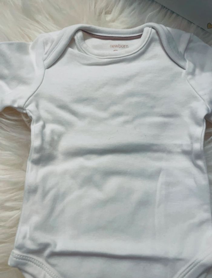 3 mois - ensemble salopette avec pieds et body - photo numéro 5