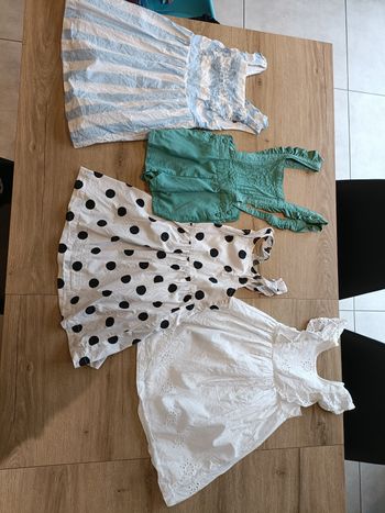 Robe d'été 5 ans + combishort
