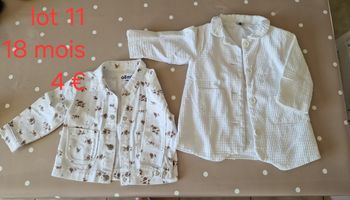 Lot veste 18 mois fille
