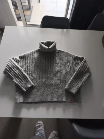 Pull over court avec col superdry