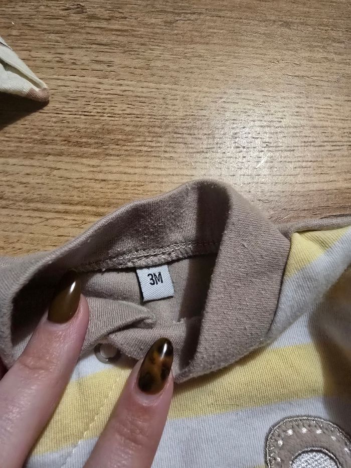 Lot 3 pyjamas bébé 3 mois - photo numéro 3