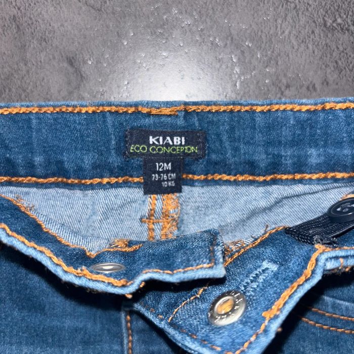Jean bleu unisexe Kiabi / 12 mois / Très bon état - photo numéro 3