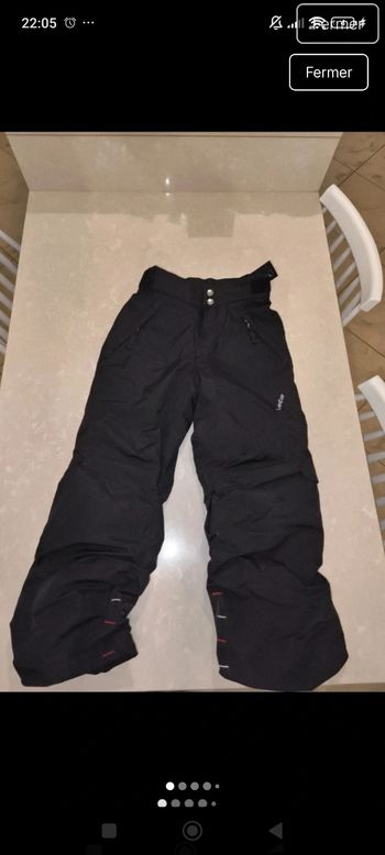 Pantalon ski 6 ans 