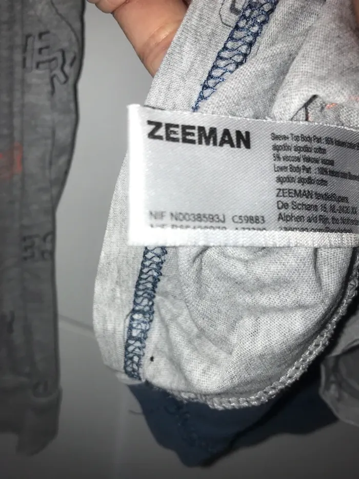 Haut de pyjama zeeman 10ans 134 140cm - photo numéro 4