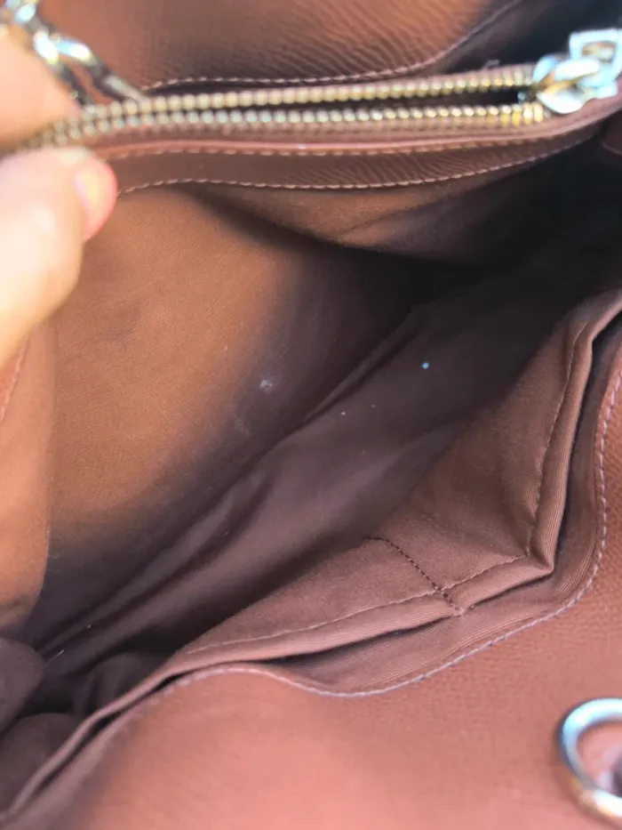 Sac à main et portefeuille cuir Coach Crossgrain kitt carry all - photo numéro 9