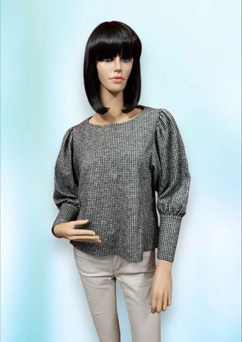 Mango blouse chaude gris * taille M *