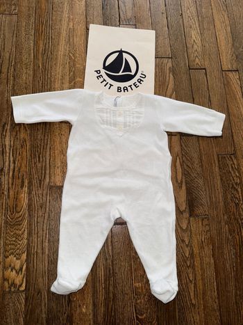 Pyjama velour petit bateau 6 mois
