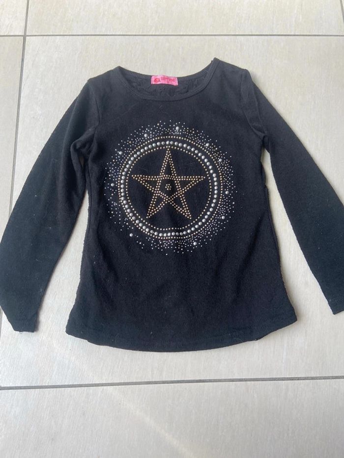 Pull avec dos en dentelle