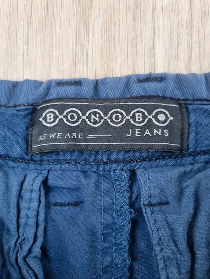 Short jean Bonobo bleue Homme Taille 40-42 - photo numéro 3