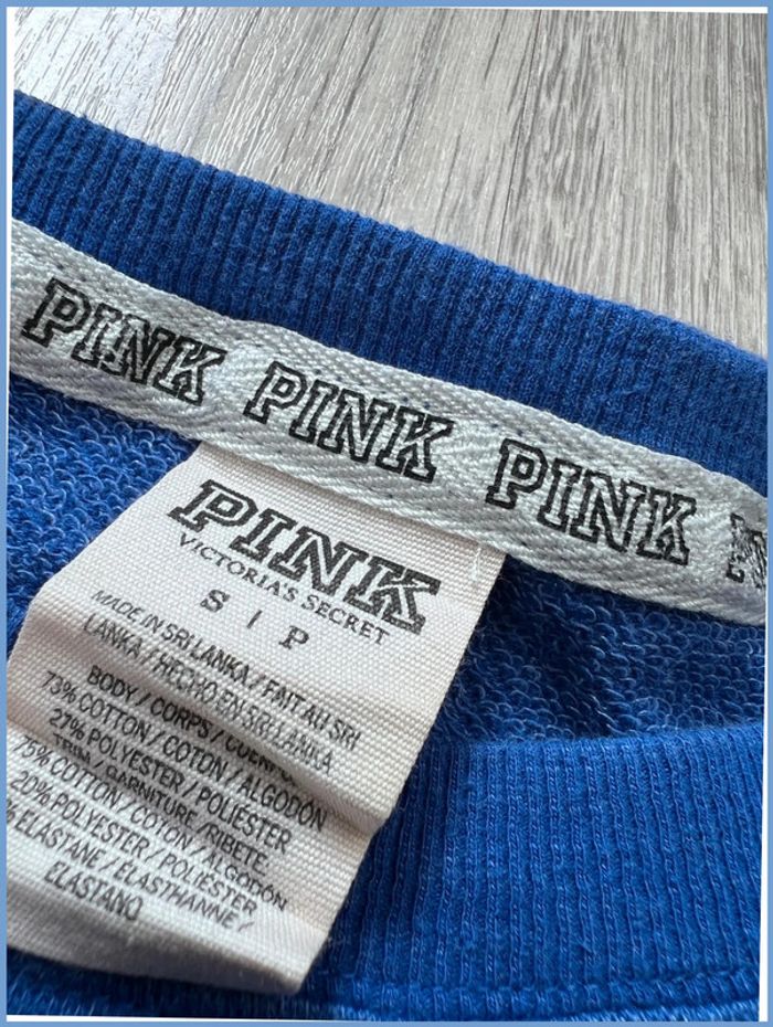 Pull Pink (Victoria’s Secret) Bleu Taille S - photo numéro 7