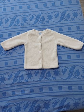 Gilet bébé polaire taille 6 mois