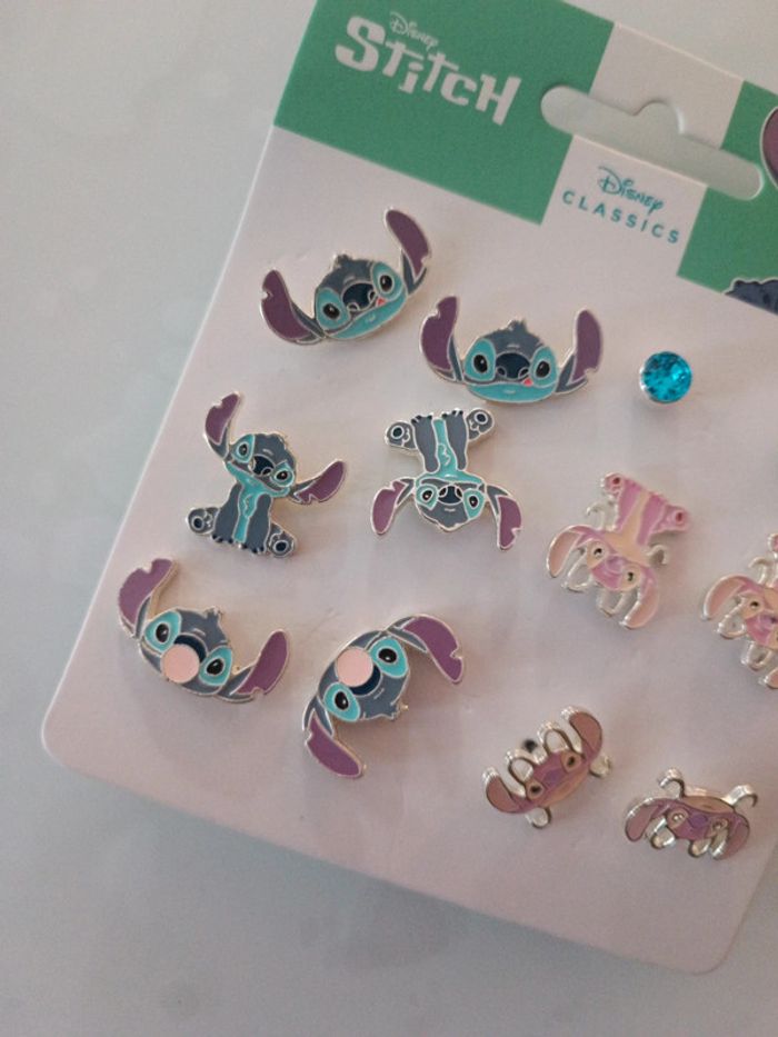 Lot 6 paires de boucles d'oreilles - photo numéro 3