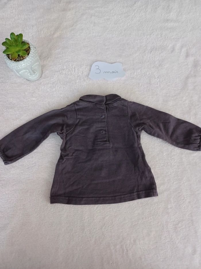 Haut manches longues coeur - photo numéro 2