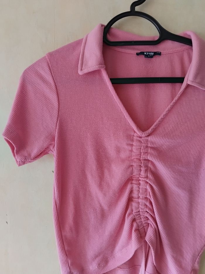Haut court rose neuf - photo numéro 3