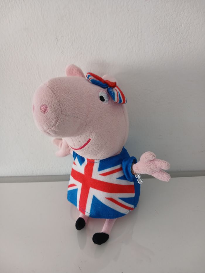 Lot 3 Peluches Peppa Pig - Ty & Officiel - photo numéro 7