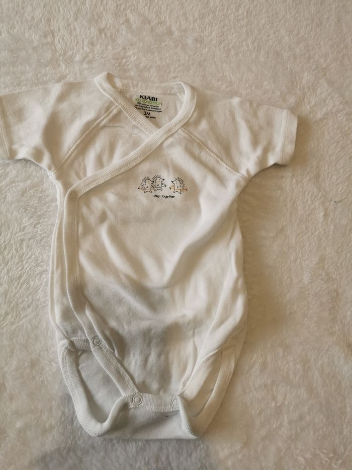 Bodies 3 mois lot de 5 manches courtes - photo numéro 6