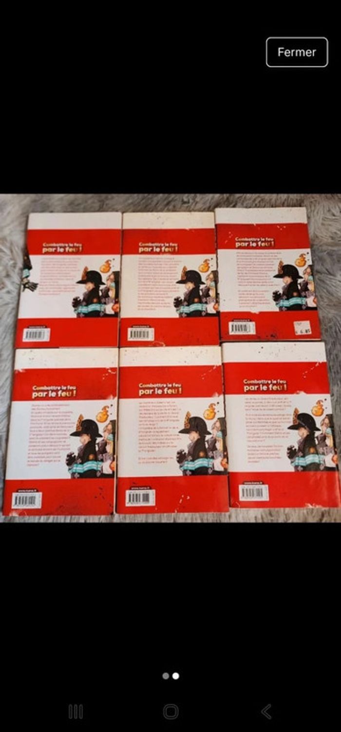 📖Manga Fire Force Tome 1 à 6 📖 - photo numéro 2