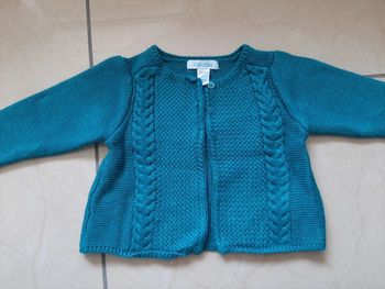 Gilet fille 9 mois