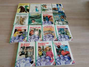 Lot de 15, bibliothèque verte (Le trio de la tamise ect.(10)