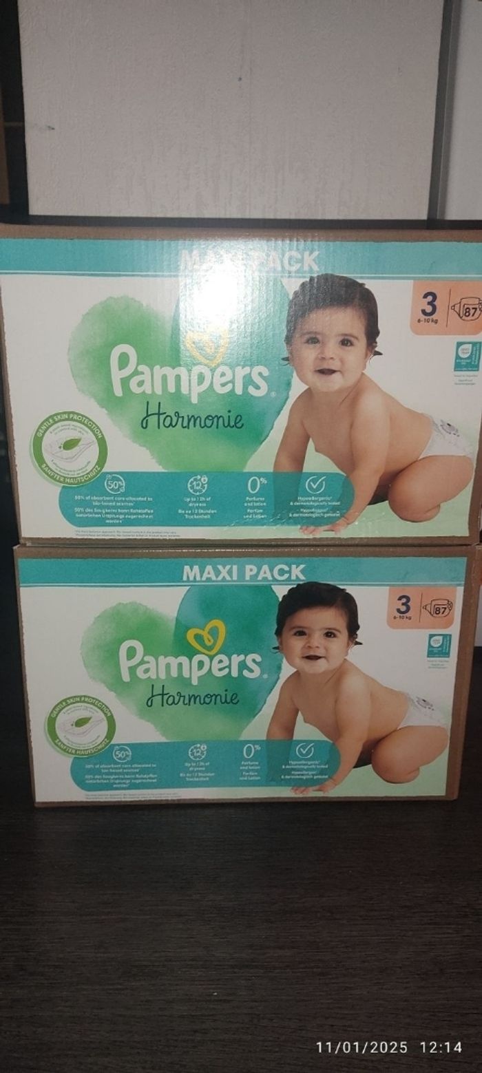 Pampers Harmonie taille 3 Maxi Pack 87 - photo numéro 2