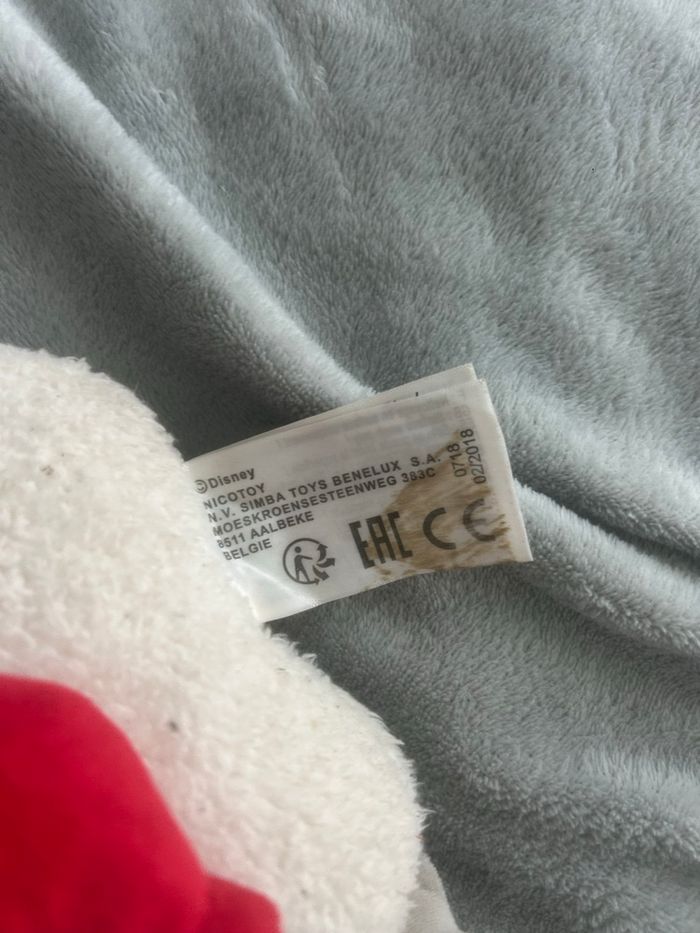 Peluche musicale neuf Mickey avec étiquette - photo numéro 2