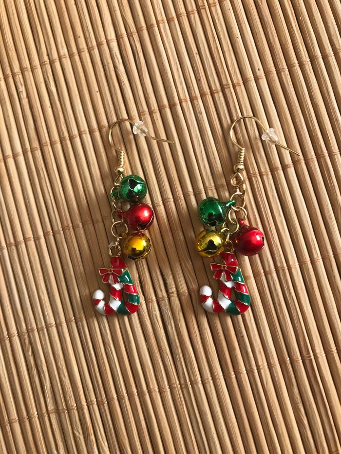 Boucles d’oreilles de Noël