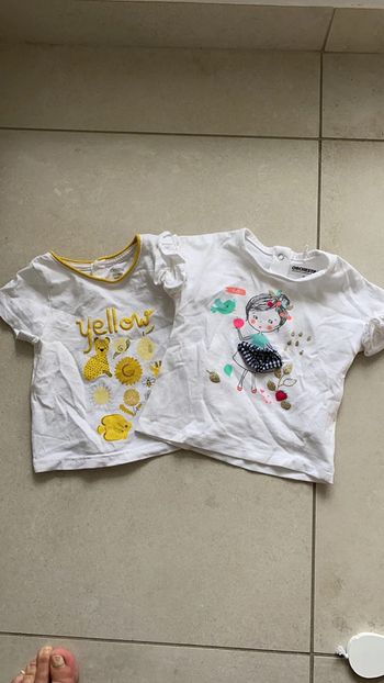 2 tee-shirts 3 mois