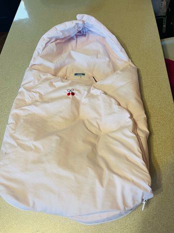 Nid d’ange jacadi 0-3 mois excellent état