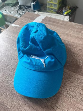 Casquette|enfants|bleue|