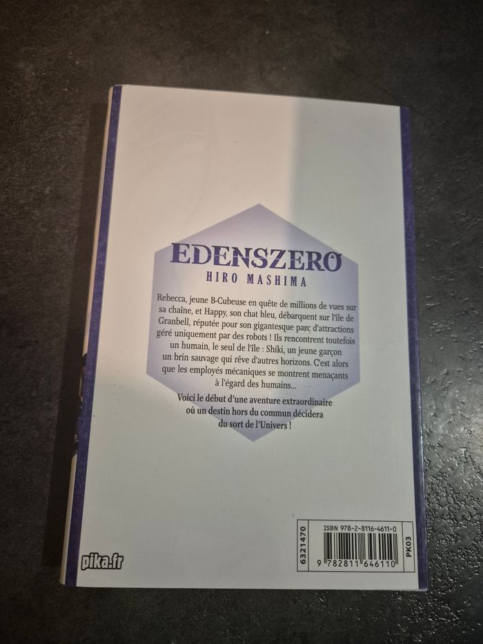Livre manga titre Edenszero tome 1 - photo numéro 2