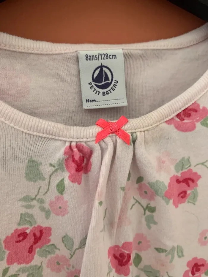 🌹 Débardeur à volants – Petit Bateau – 8 ans - photo numéro 3