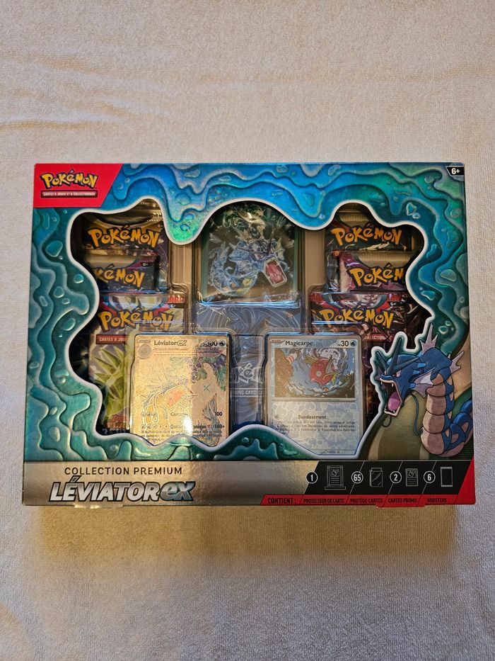 Lot coffret dracaufeu et Leviator ex - photo numéro 2