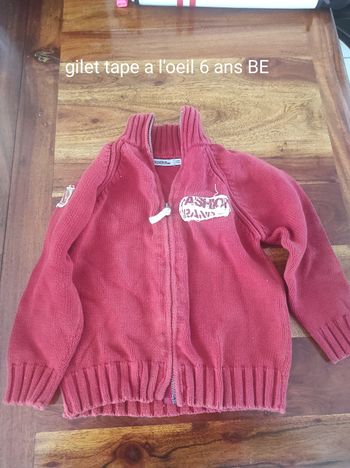 Gilet tape a l'oeil