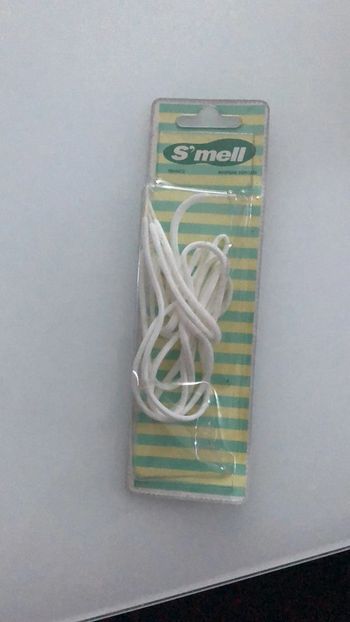 Paire de lacet blanche