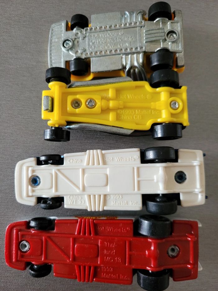 Lot voiture hot wheels mcdonald's 1993 - photo numéro 3