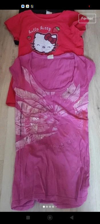 Lot de 3 t-shirts manches courtes diesel taille s