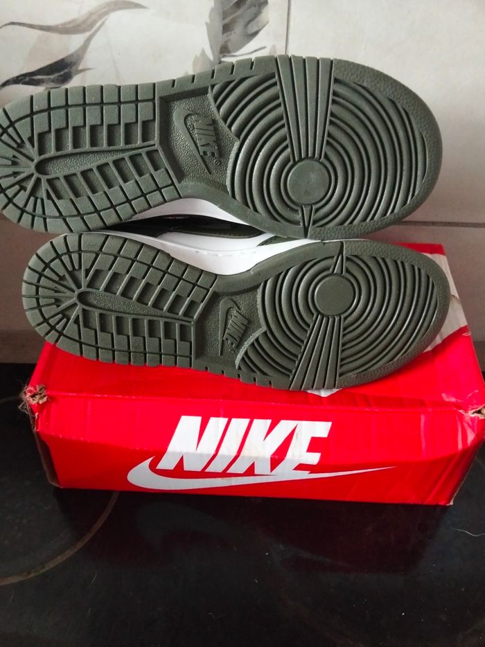 Basket Dunk kaki - photo numéro 6