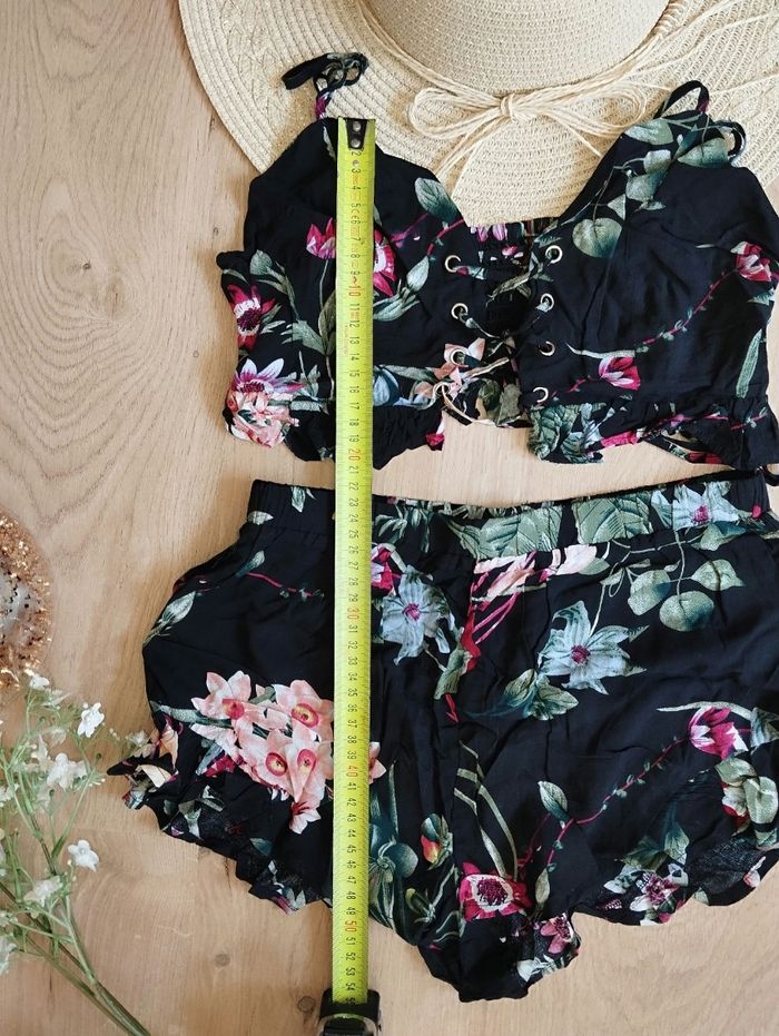 Ensemble d'été fleuri neuf - photo numéro 6