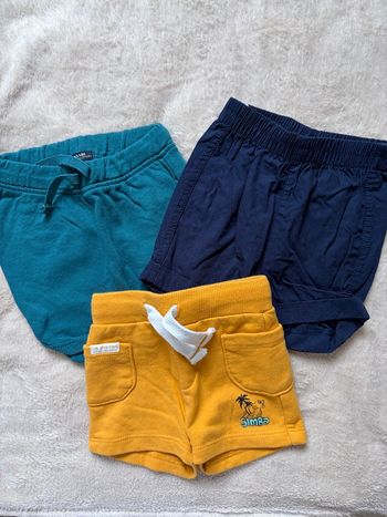 Lot de shorts 3 mois
