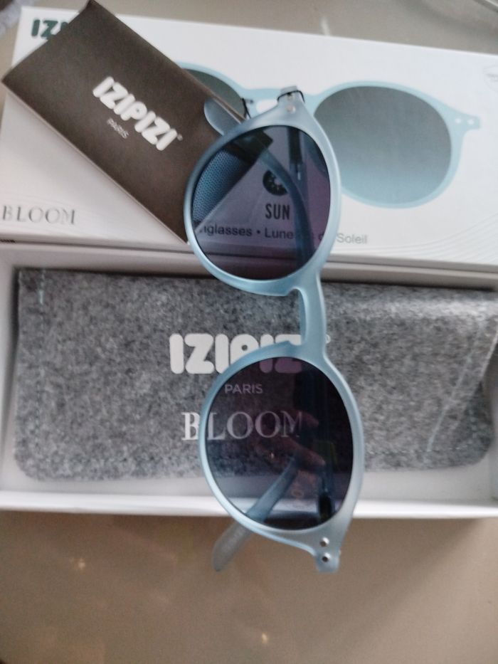 Lunettes de soleil izipizi couleur Bloom bleu - photo numéro 5