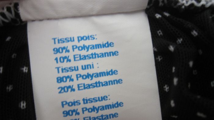 Jupe frou frou noire a pois blancs - photo numéro 4