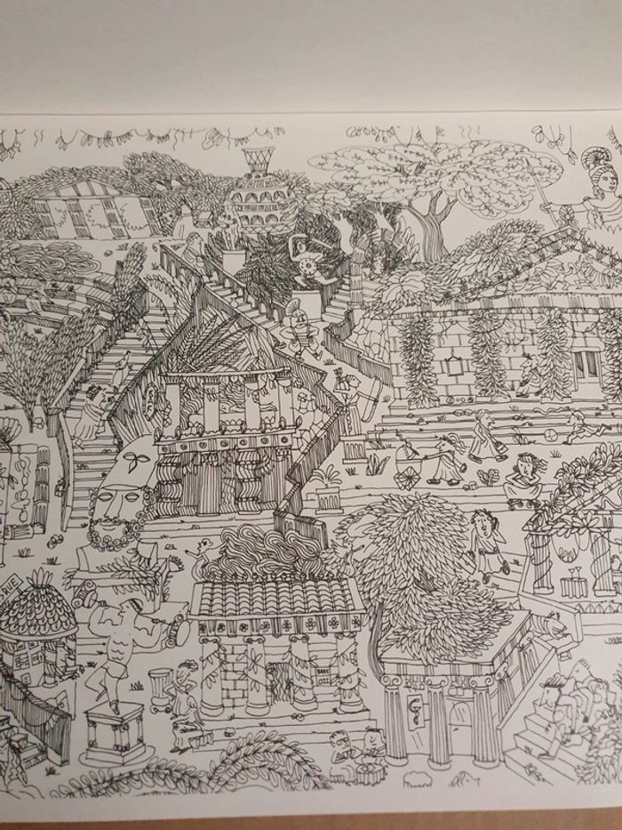 Coloriage "Pays merveilleux" - photo numéro 7