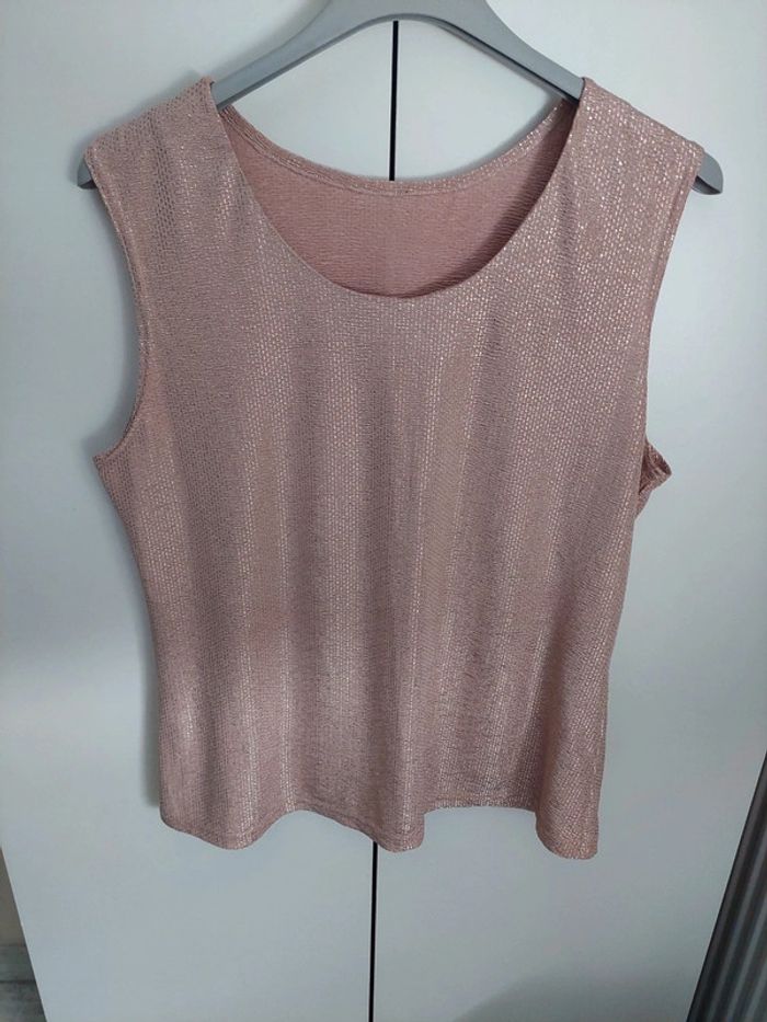 Débardeur rose brillant