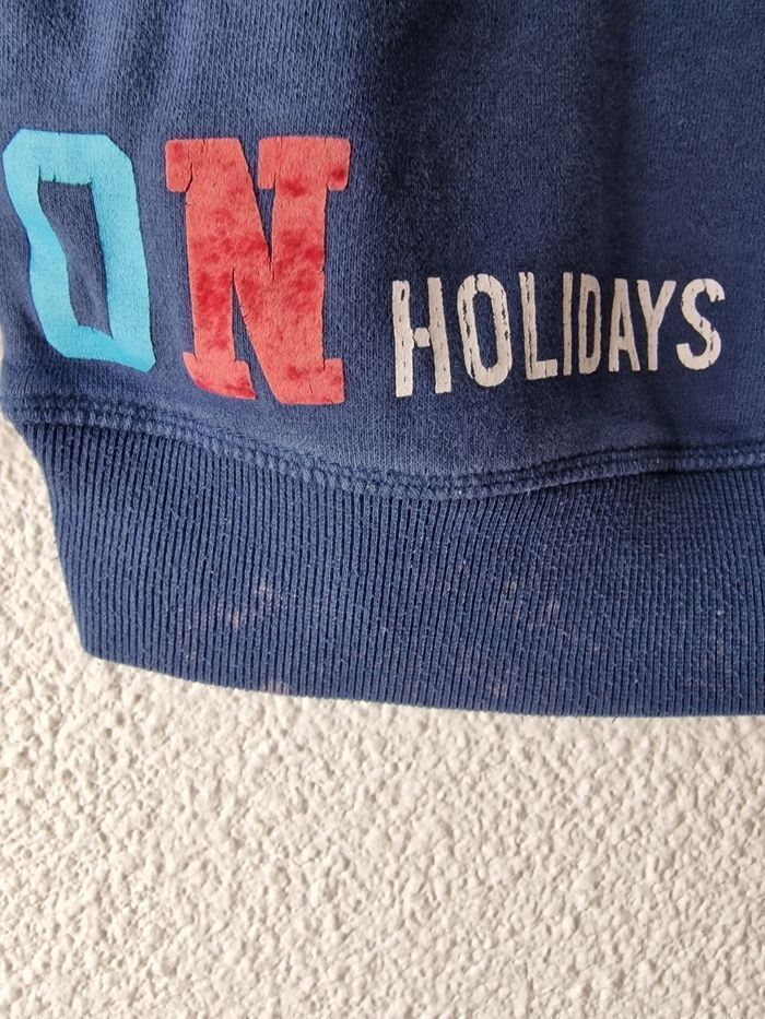 sweat bleu Okaïdi - photo numéro 3