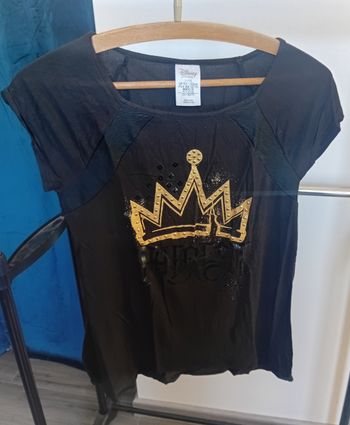 T shirt fille Disney store couronne princesse fluide 10 / 11 ans