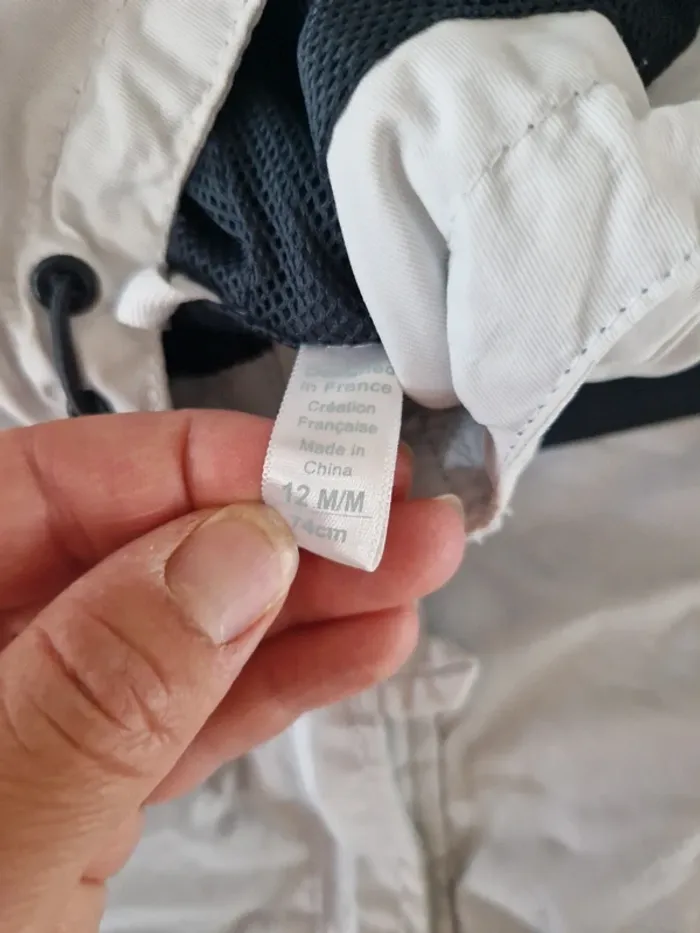 Manteau garçon type parka 12 mois - photo numéro 2