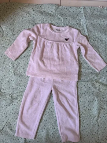 Pyjama rose pale Vertbaudet