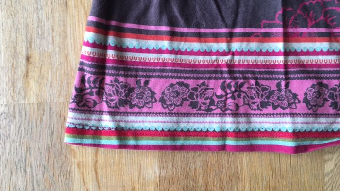 Très belle robe courte Kenzo graphique et colorée - photo numéro 3